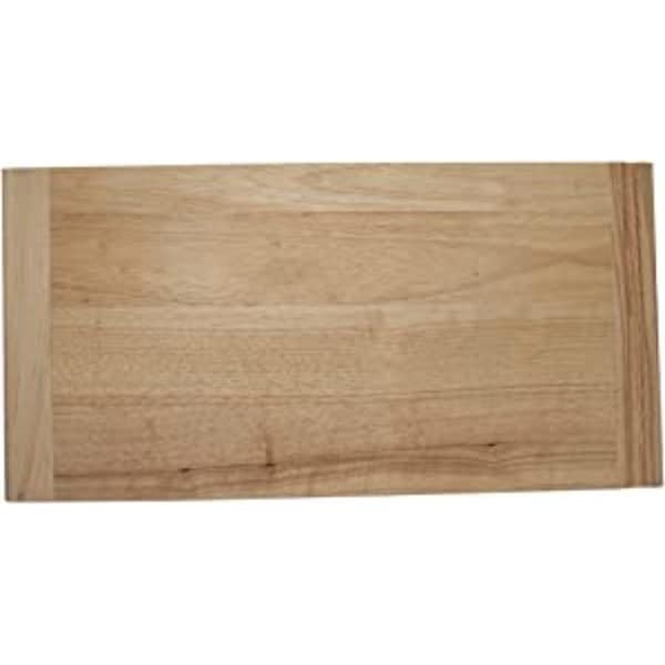 Omega National Products Cutting Board 12 in W x 23-1/2 in D x 3/4 in T, Solid Rubberwood Center 67.BB2012MUF5 - main